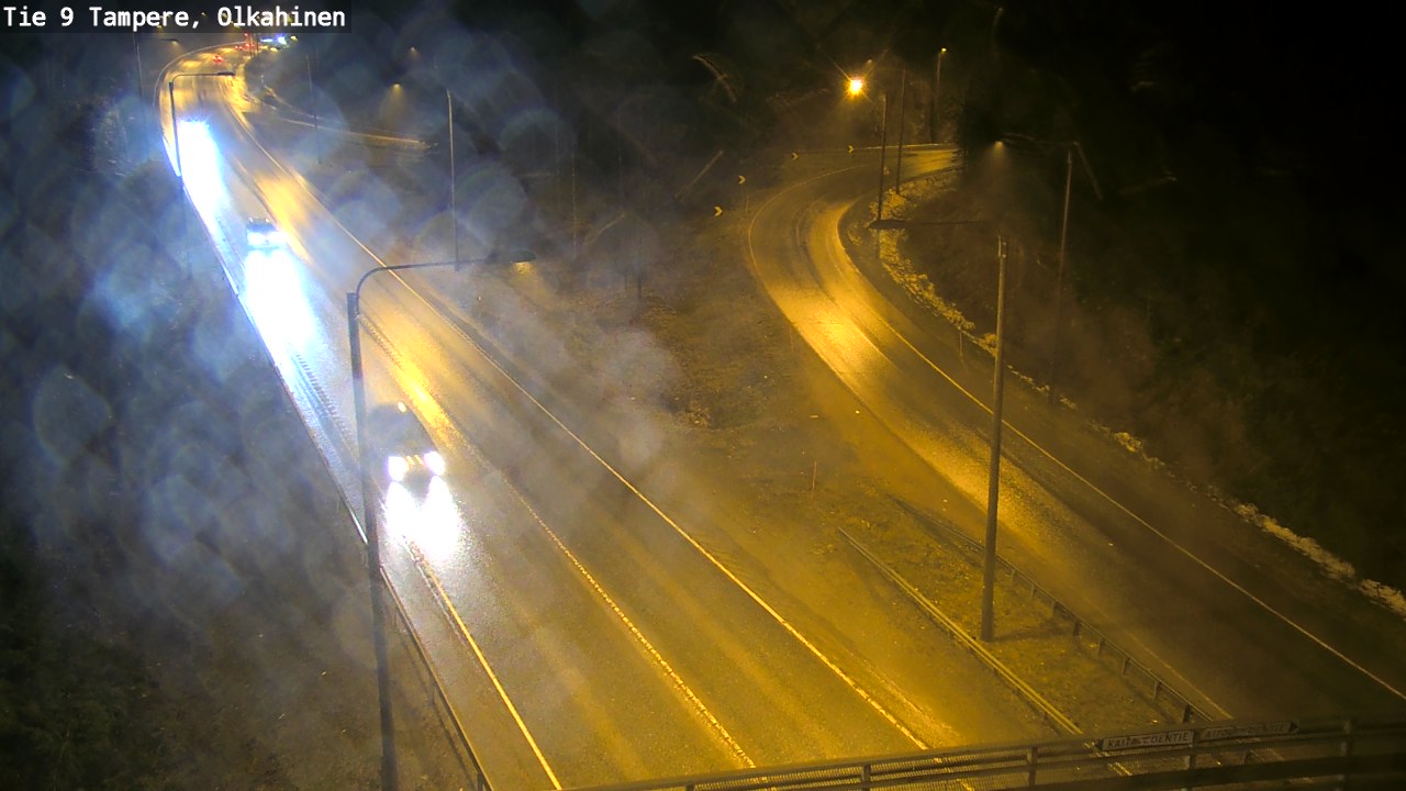 Weather Camera Image Road 9 Tampere, Olkahinen, Tampere, Pirkanmaa