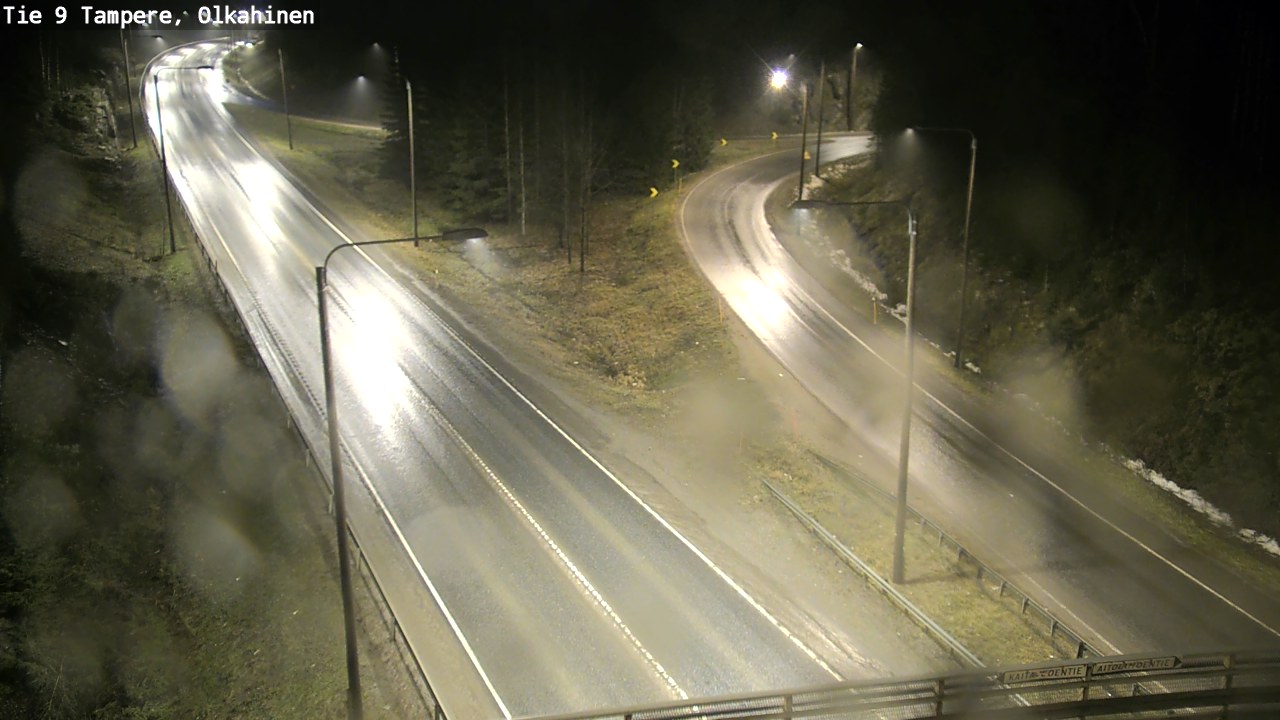 Weather Camera Image Road 9 Tampere, Olkahinen, Tampere, Pirkanmaa