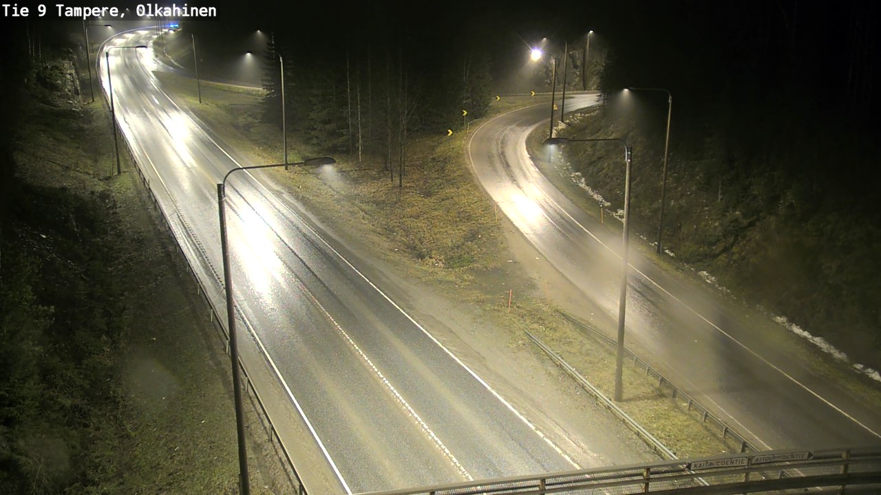 Weather Camera Image Road 9 Tampere, Olkahinen, Tampere, Pirkanmaa