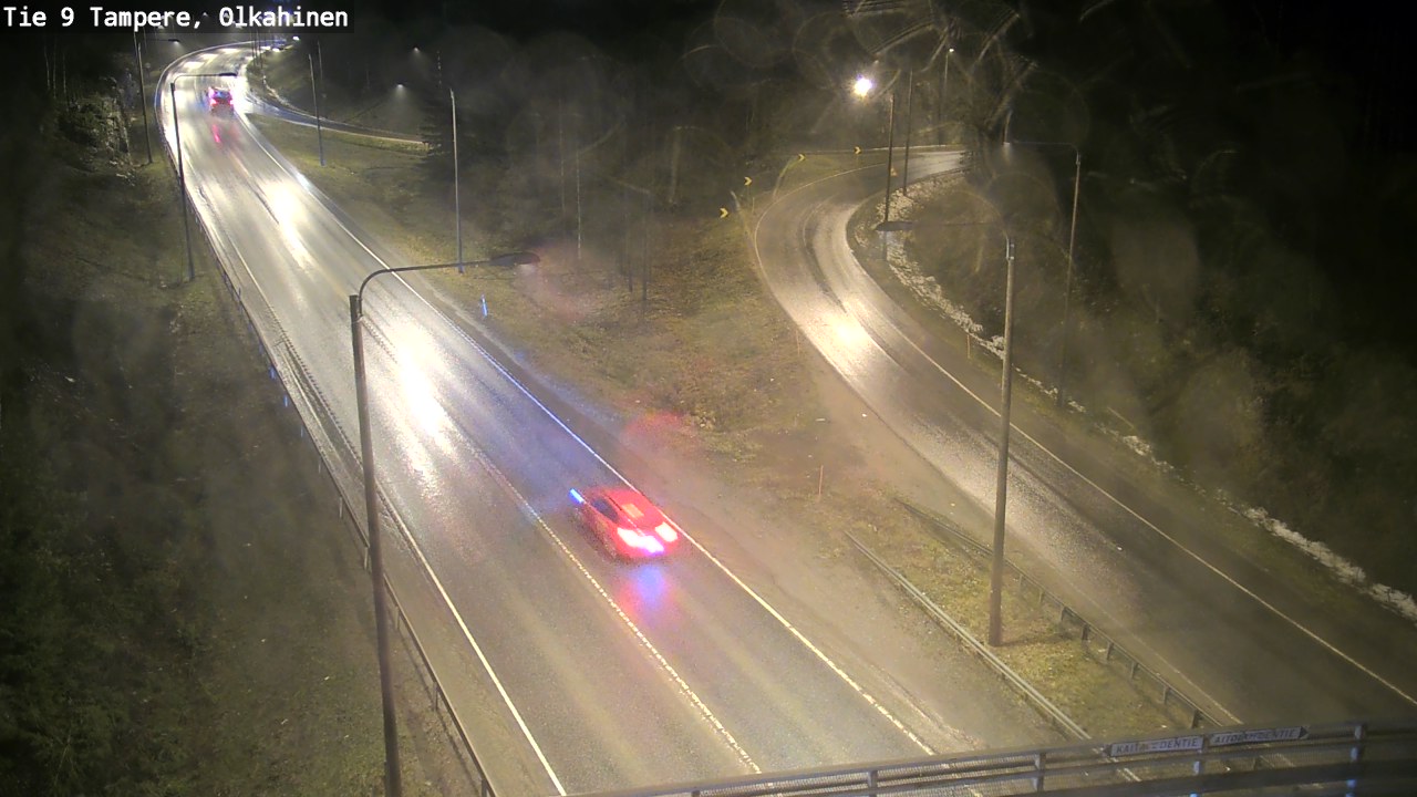 Weather Camera Image Road 9 Tampere, Olkahinen, Tampere, Pirkanmaa