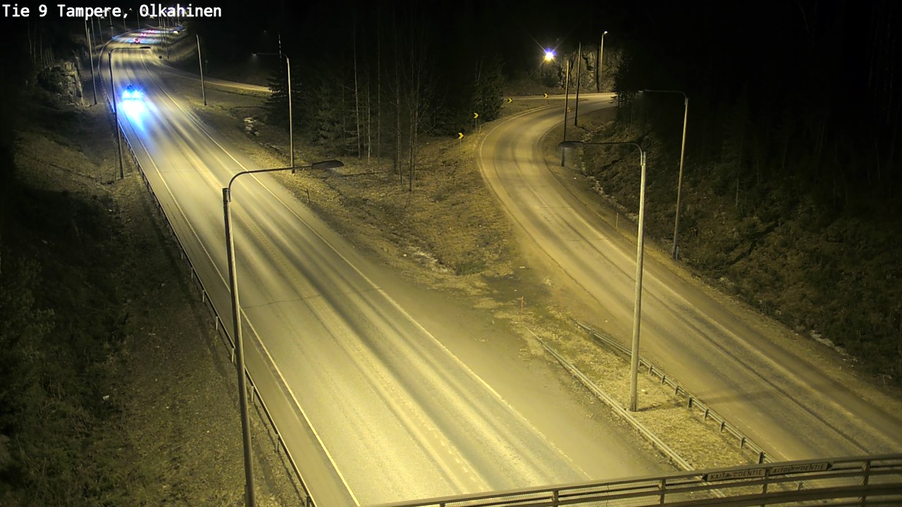 Weather Camera Image Road 9 Tampere, Olkahinen, Tampere, Pirkanmaa