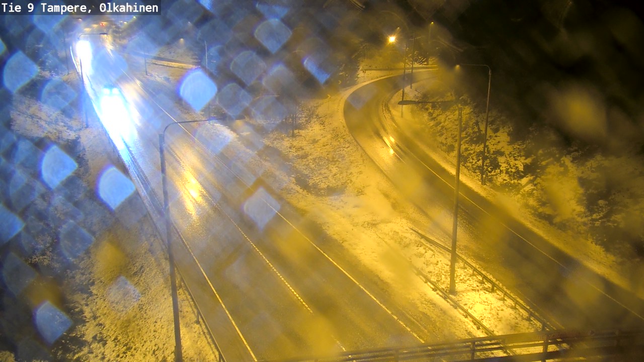 Weather Camera Image Väg 9 Tammerfors, Olkahinen, Tampere, Pirkanmaa