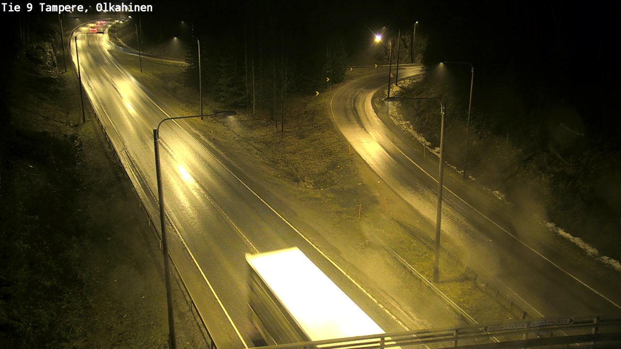 Weather Camera Image Road 9 Tampere, Olkahinen, Tampere, Pirkanmaa
