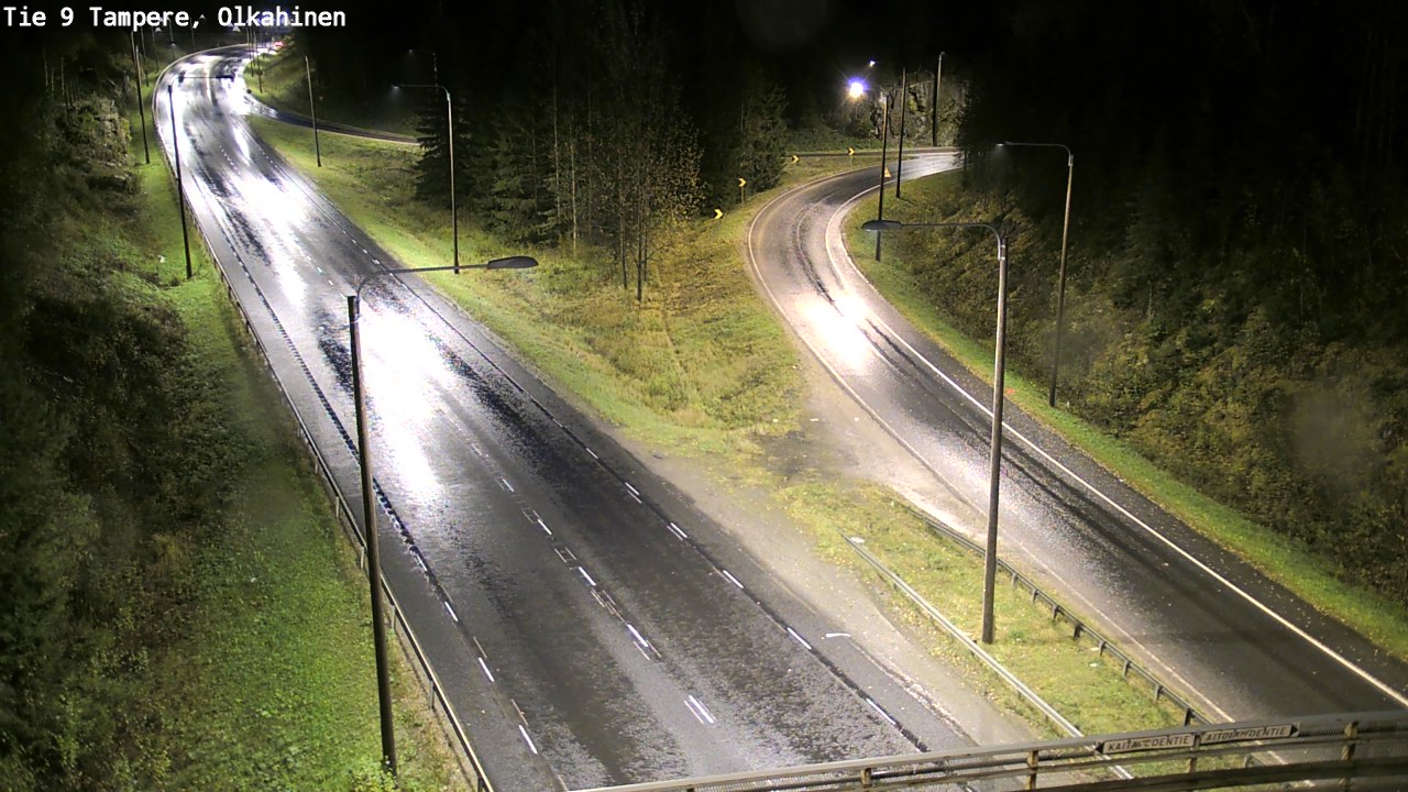 Weather Camera Image Road 9 Tampere, Olkahinen, Tampere, Pirkanmaa