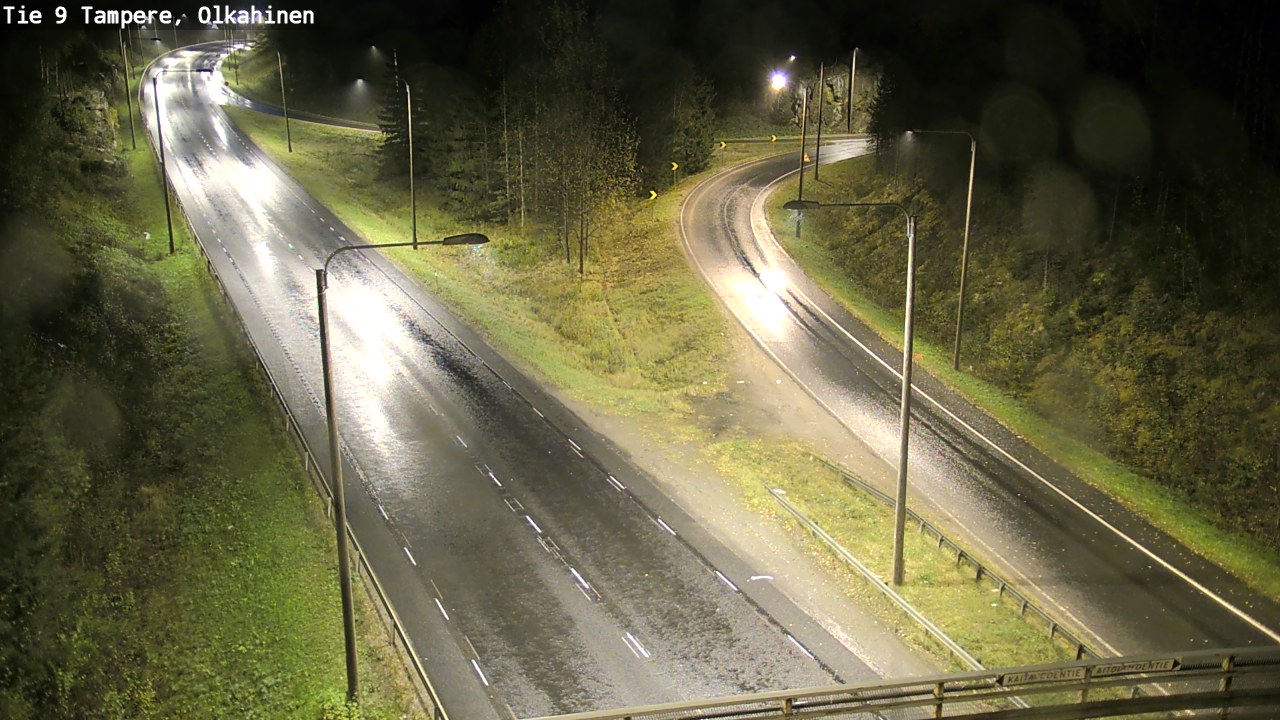 Weather Camera Image Road 9 Tampere, Olkahinen, Tampere, Pirkanmaa