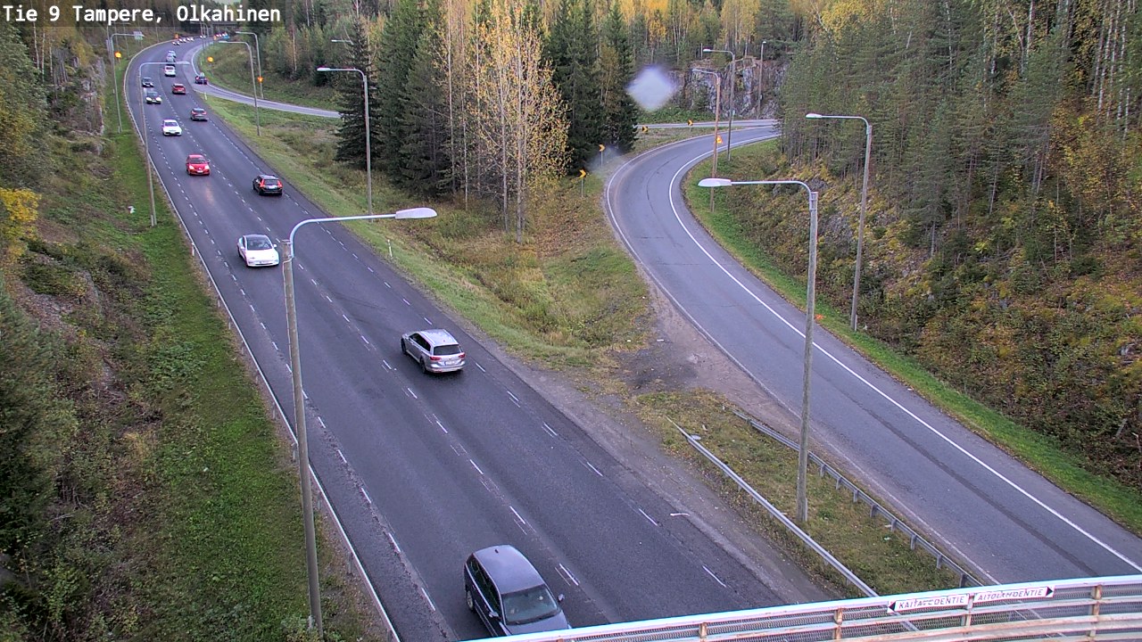 Weather Camera Image Road 9 Tampere, Olkahinen, Tampere, Pirkanmaa