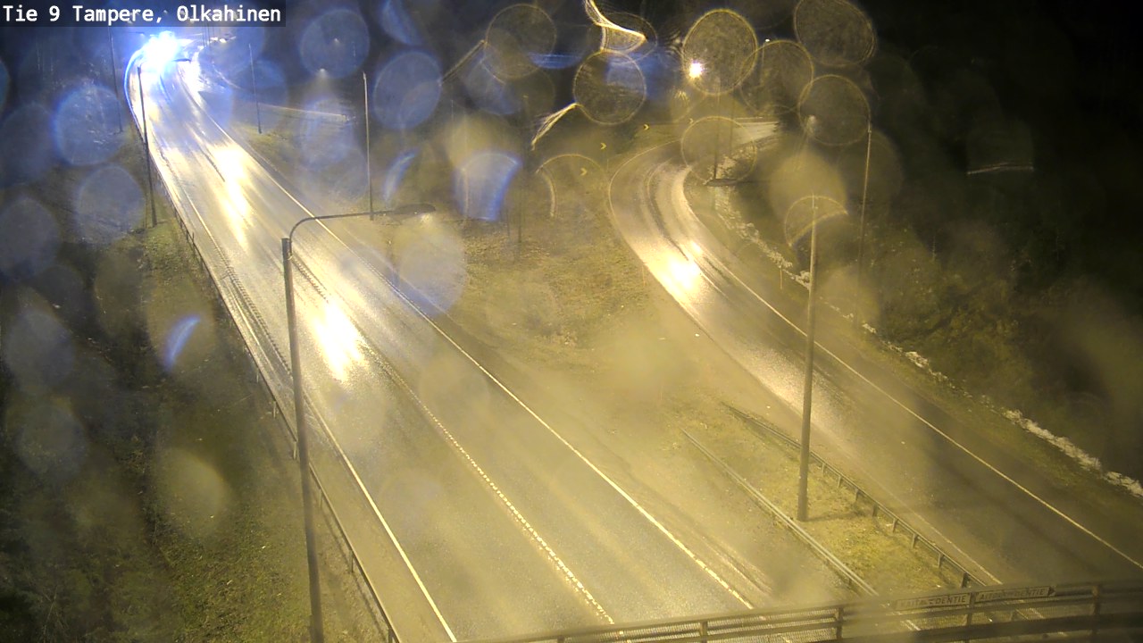 Weather Camera Image Road 9 Tampere, Olkahinen, Tampere, Pirkanmaa