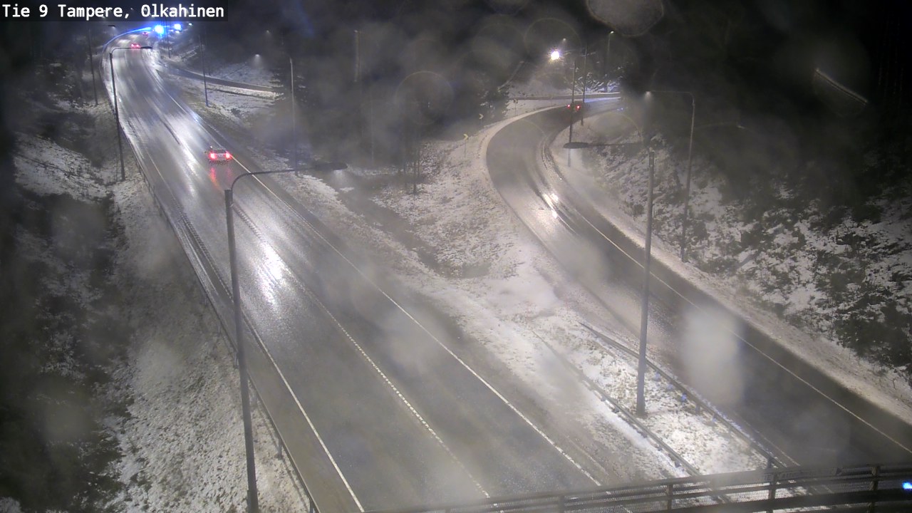 Weather Camera Image Väg 9 Tammerfors, Olkahinen, Tampere, Pirkanmaa