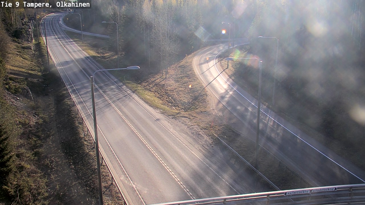 Weather Camera Image Road 9 Tampere, Olkahinen, Tampere, Pirkanmaa