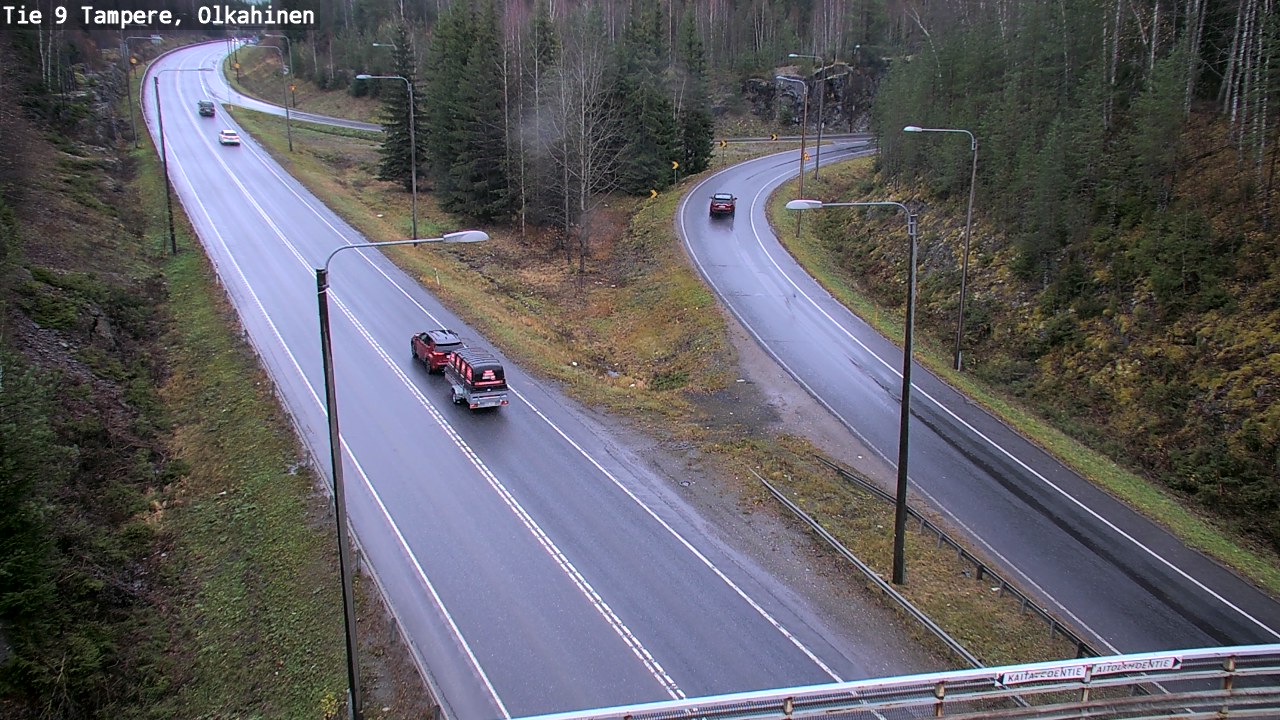 Weather Camera Image Road 9 Tampere, Olkahinen, Tampere, Pirkanmaa