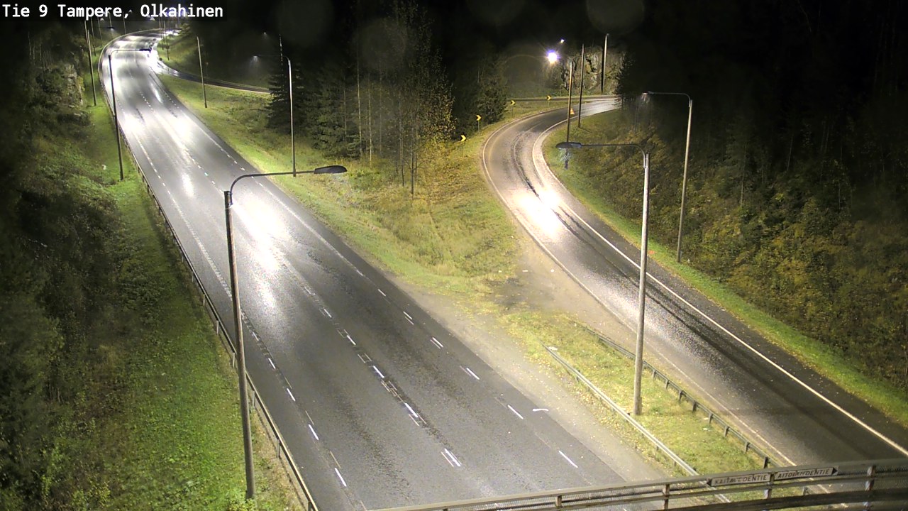 Weather Camera Image Road 9 Tampere, Olkahinen, Tampere, Pirkanmaa