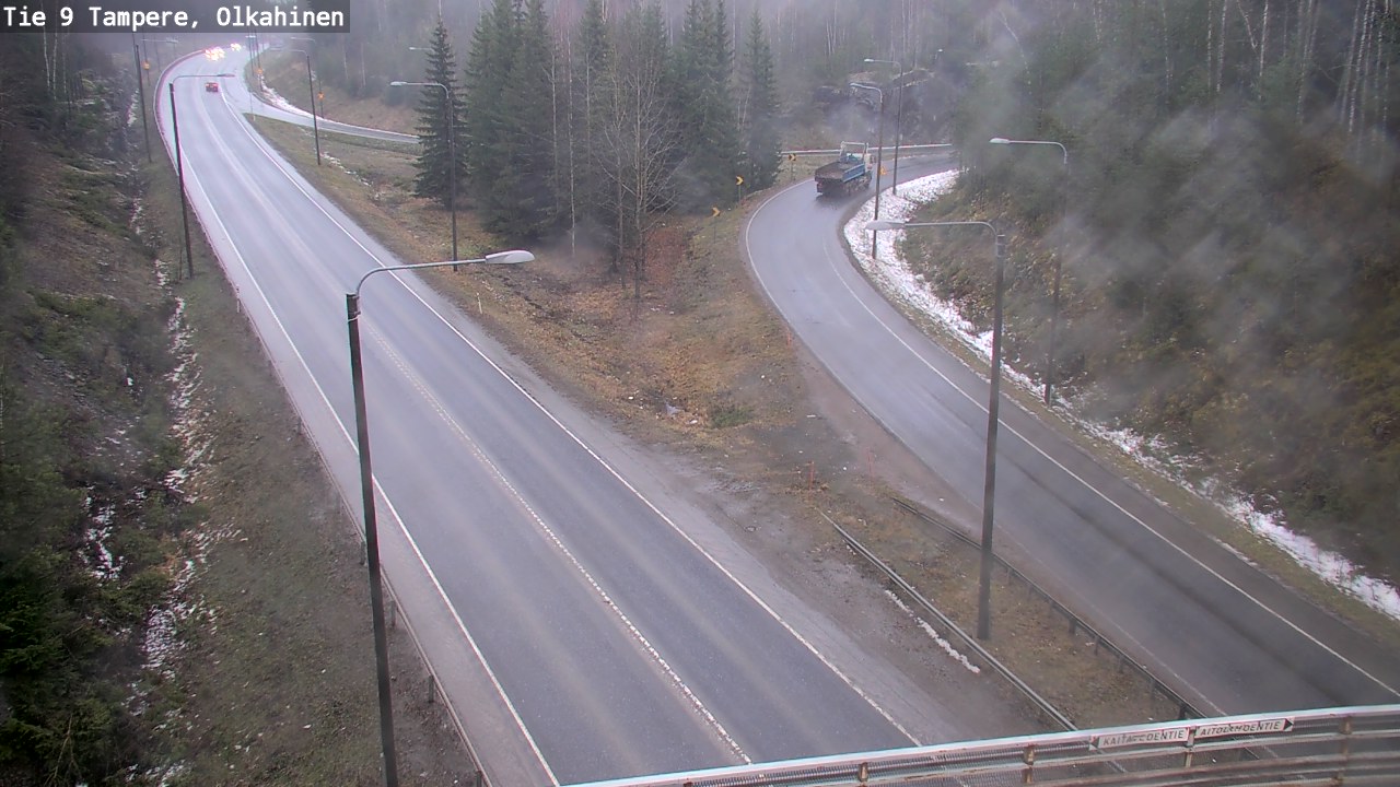 Weather Camera Image Road 9 Tampere, Olkahinen, Tampere, Pirkanmaa