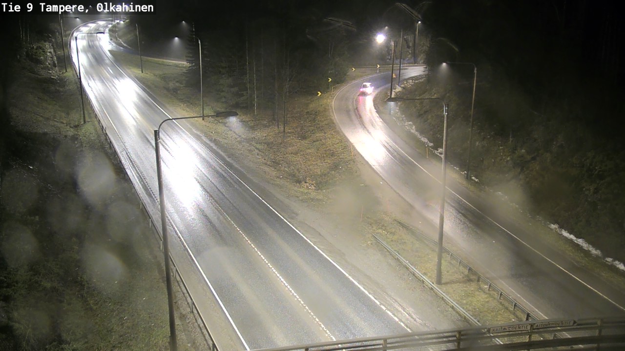 Weather Camera Image Road 9 Tampere, Olkahinen, Tampere, Pirkanmaa
