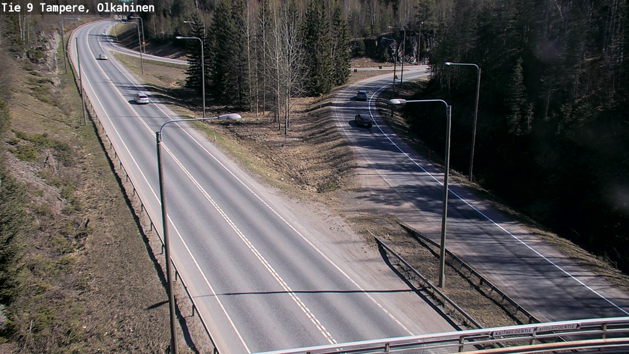 Weather Camera Image Road 9 Tampere, Olkahinen, Tampere, Pirkanmaa