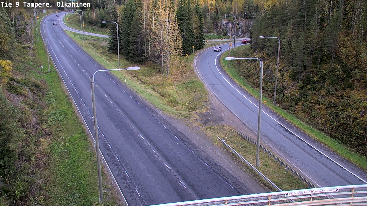 Weather Camera Image Road 9 Tampere, Olkahinen, Tampere, Pirkanmaa