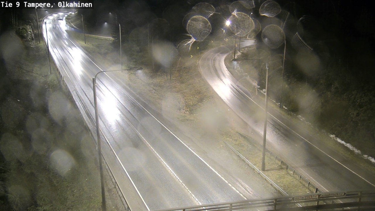 Weather Camera Image Road 9 Tampere, Olkahinen, Tampere, Pirkanmaa