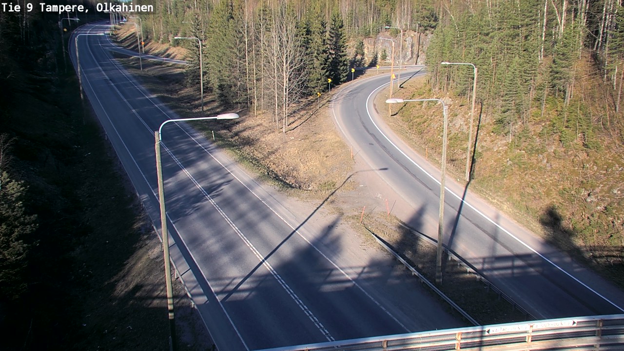 Weather Camera Image Road 9 Tampere, Olkahinen, Tampere, Pirkanmaa