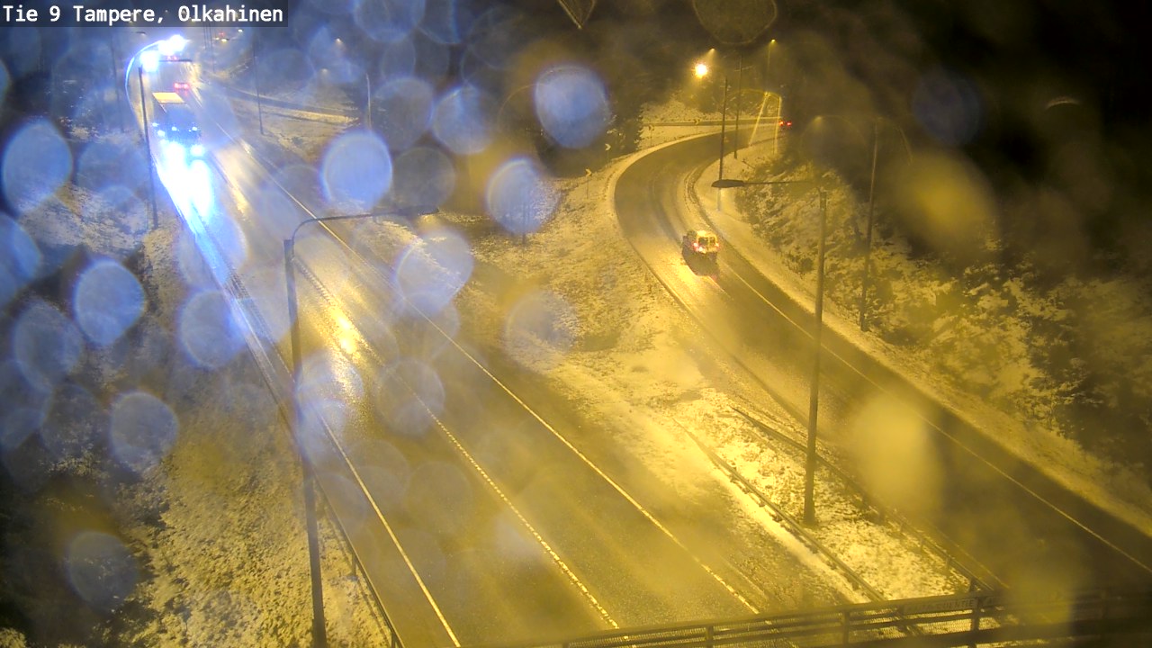Weather Camera Image Väg 9 Tammerfors, Olkahinen, Tampere, Pirkanmaa