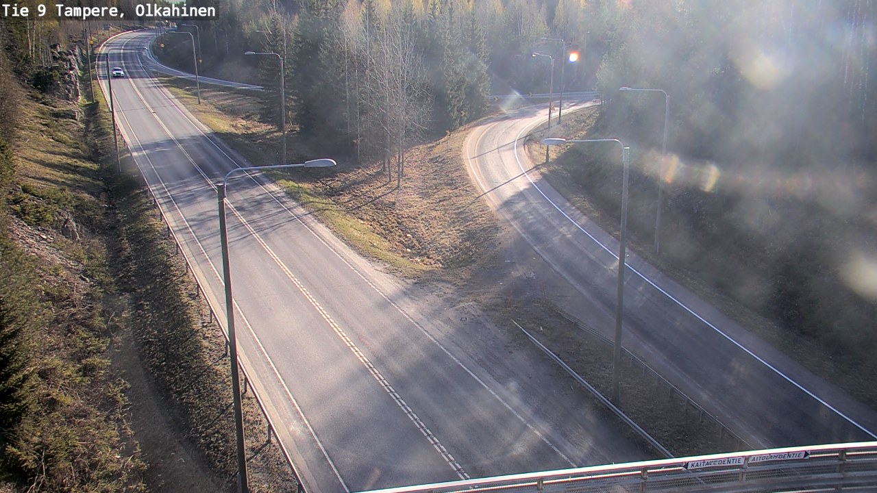 Weather Camera Image Road 9 Tampere, Olkahinen, Tampere, Pirkanmaa