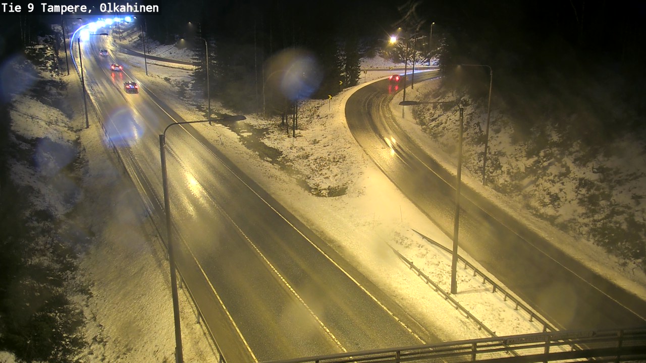 Weather Camera Image Väg 9 Tammerfors, Olkahinen, Tampere, Pirkanmaa