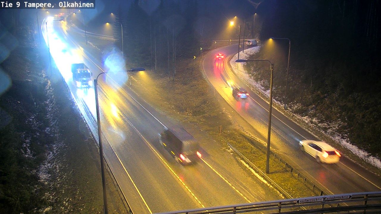 Weather Camera Image Road 9 Tampere, Olkahinen, Tampere, Pirkanmaa