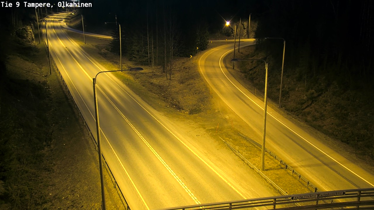 Weather Camera Image Road 9 Tampere, Olkahinen, Tampere, Pirkanmaa