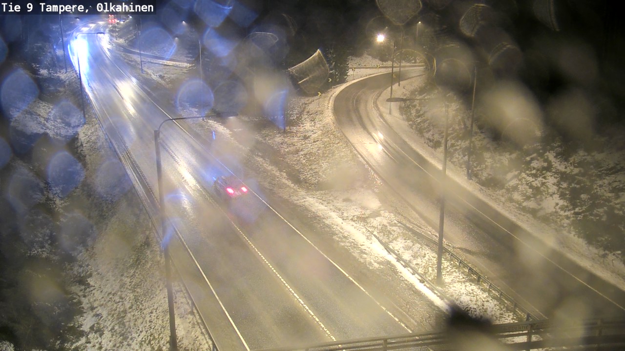 Weather Camera Image Väg 9 Tammerfors, Olkahinen, Tampere, Pirkanmaa