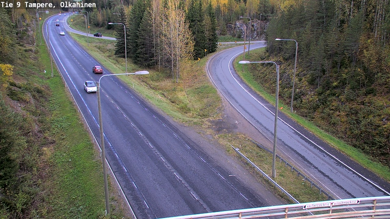 Weather Camera Image Road 9 Tampere, Olkahinen, Tampere, Pirkanmaa