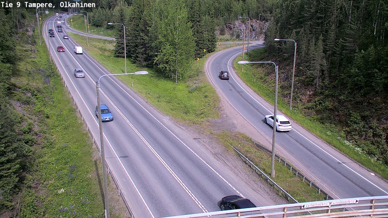 Kelikamerat Kuva Tie 9 Tampere, Olkahinen, Tampere, Pirkanmaa