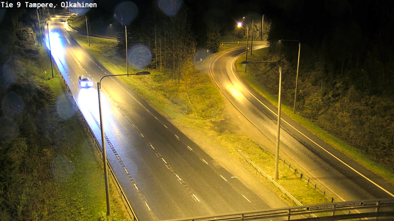 Weather Camera Image Road 9 Tampere, Olkahinen, Tampere, Pirkanmaa
