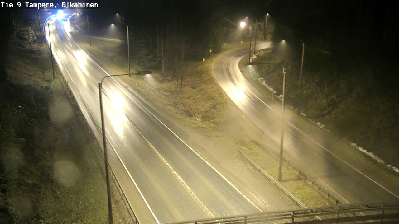 Weather Camera Image Road 9 Tampere, Olkahinen, Tampere, Pirkanmaa