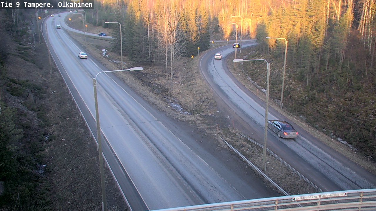 Weather Camera Image Road 9 Tampere, Olkahinen, Tampere, Pirkanmaa