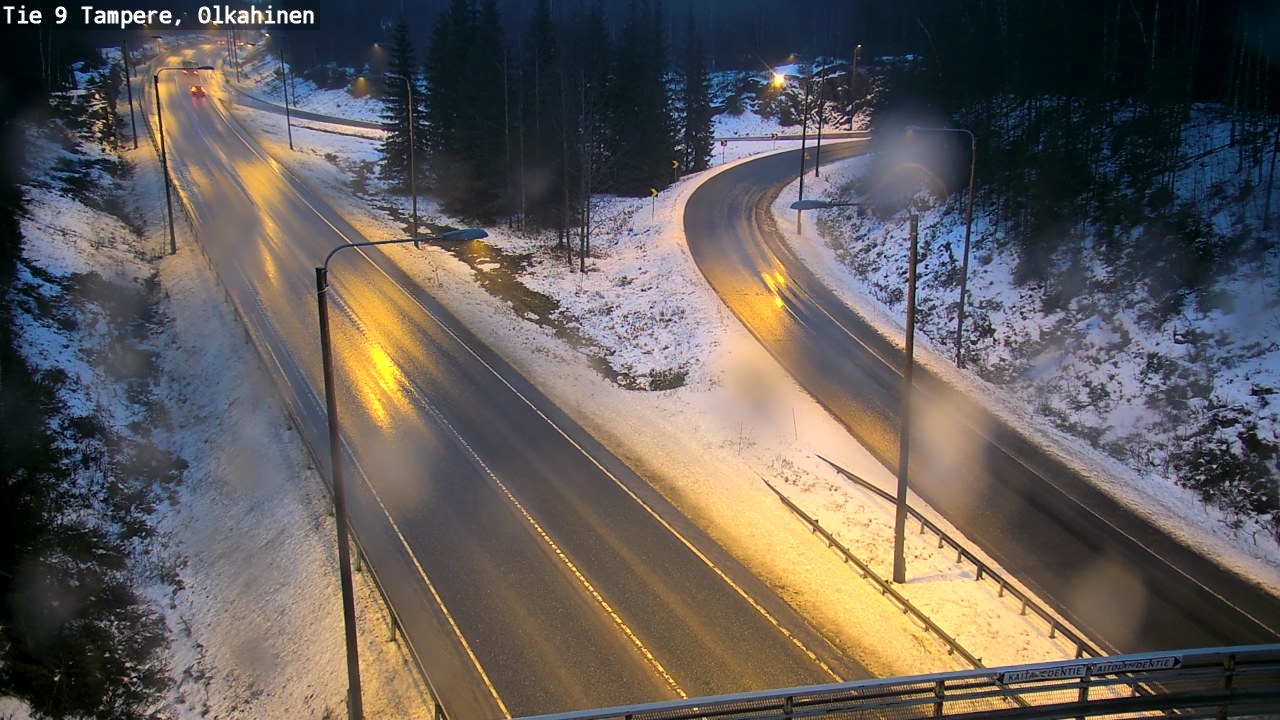 Weather Camera Image Väg 9 Tammerfors, Olkahinen, Tampere, Pirkanmaa