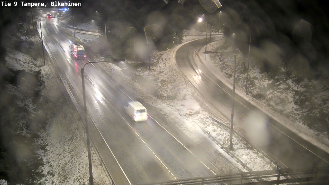 Weather Camera Image Väg 9 Tammerfors, Olkahinen, Tampere, Pirkanmaa