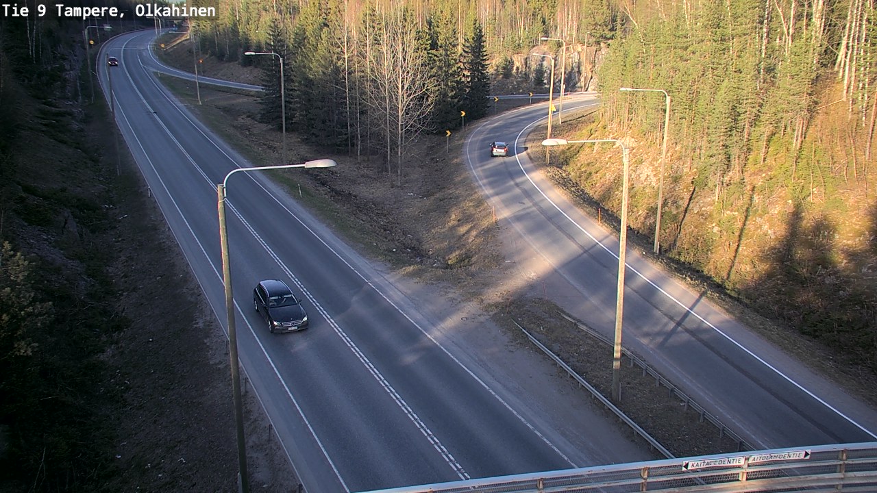 Weather Camera Image Road 9 Tampere, Olkahinen, Tampere, Pirkanmaa