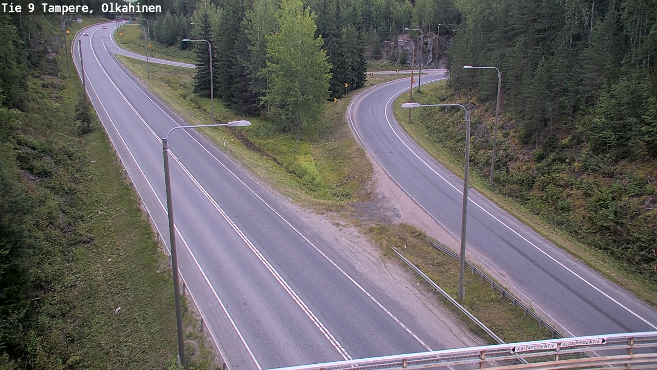 Weather Camera Image Road 9 Tampere, Olkahinen, Tampere, Pirkanmaa
