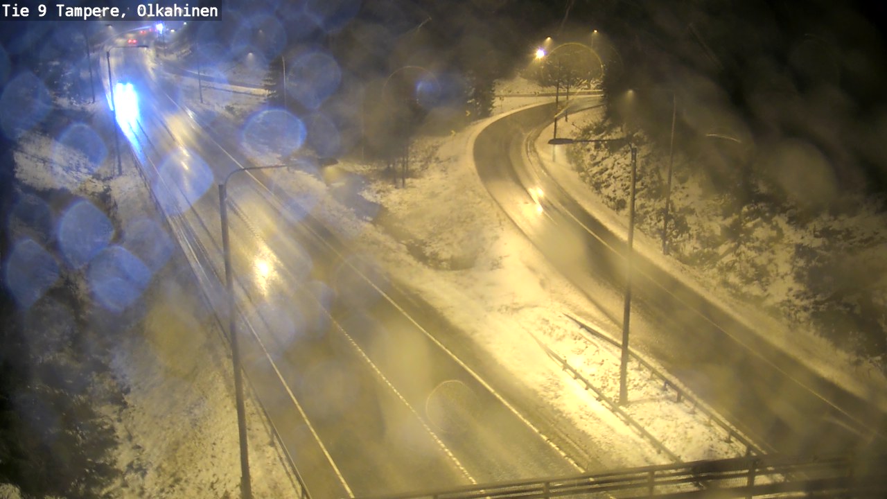 Weather Camera Image Väg 9 Tammerfors, Olkahinen, Tampere, Pirkanmaa