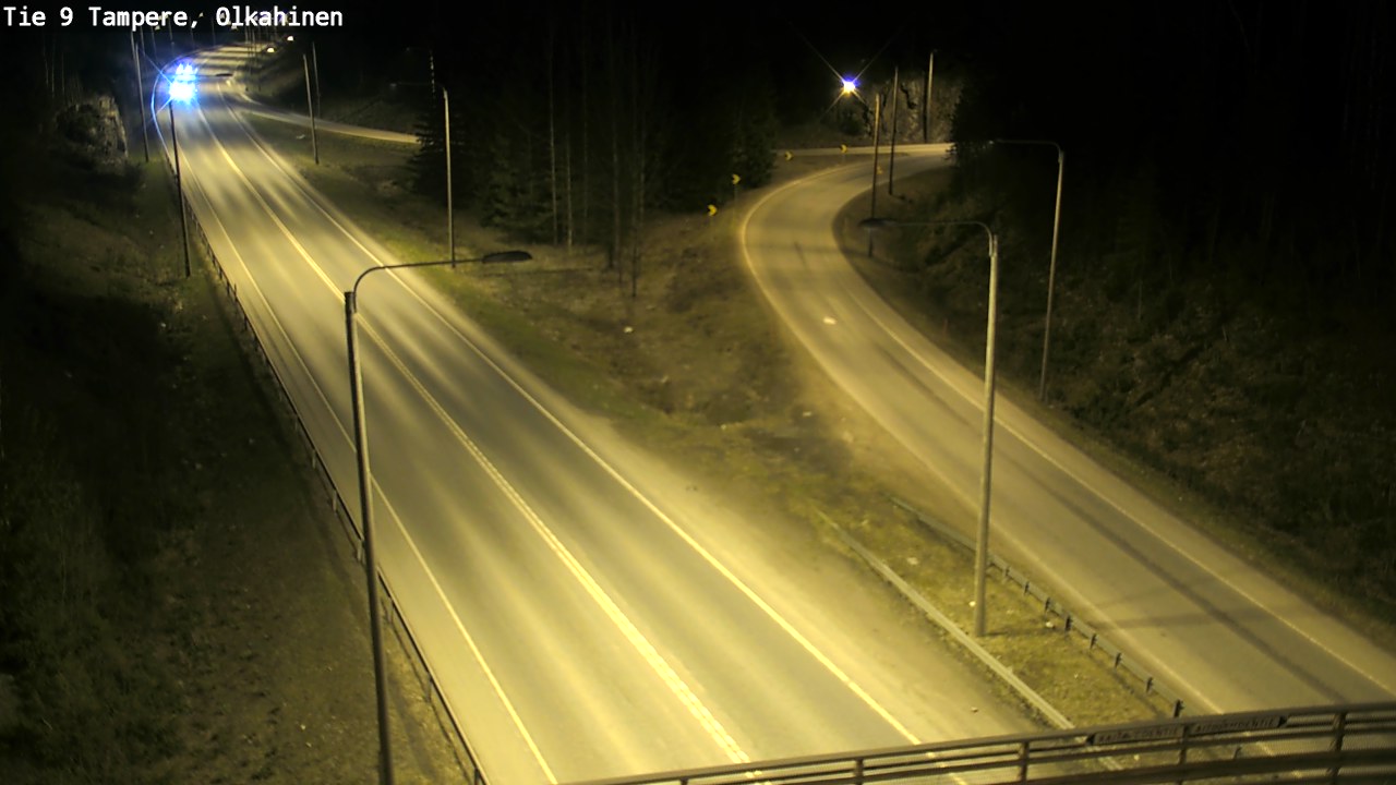 Weather Camera Image Väg 9 Tammerfors, Olkahinen, Tampere, Pirkanmaa