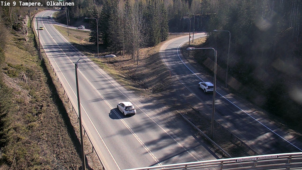 Weather Camera Image Road 9 Tampere, Olkahinen, Tampere, Pirkanmaa