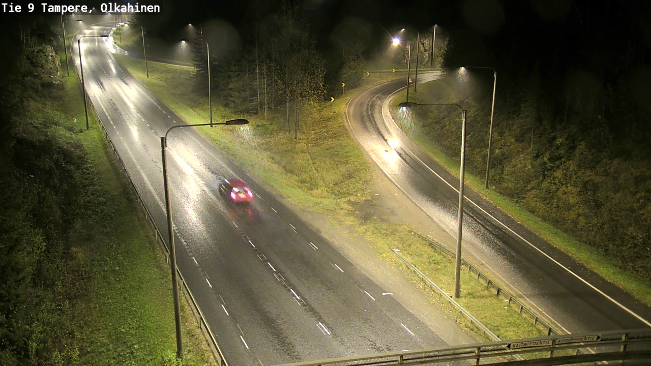 Weather Camera Image Road 9 Tampere, Olkahinen, Tampere, Pirkanmaa