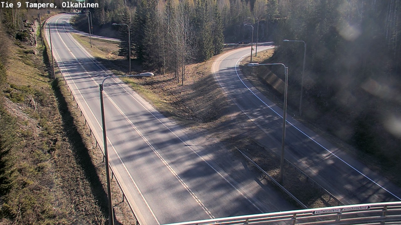 Weather Camera Image Road 9 Tampere, Olkahinen, Tampere, Pirkanmaa