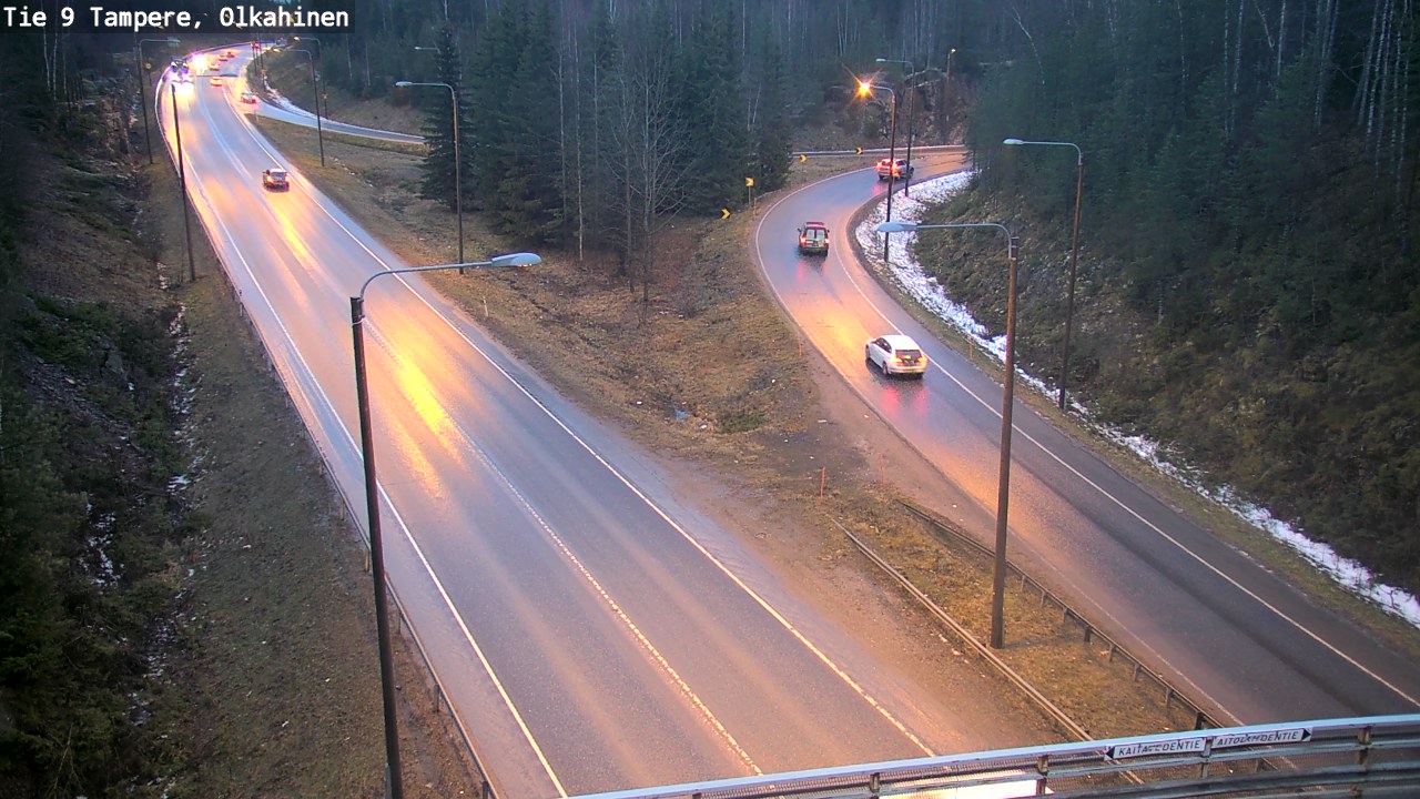 Weather Camera Image Road 9 Tampere, Olkahinen, Tampere, Pirkanmaa