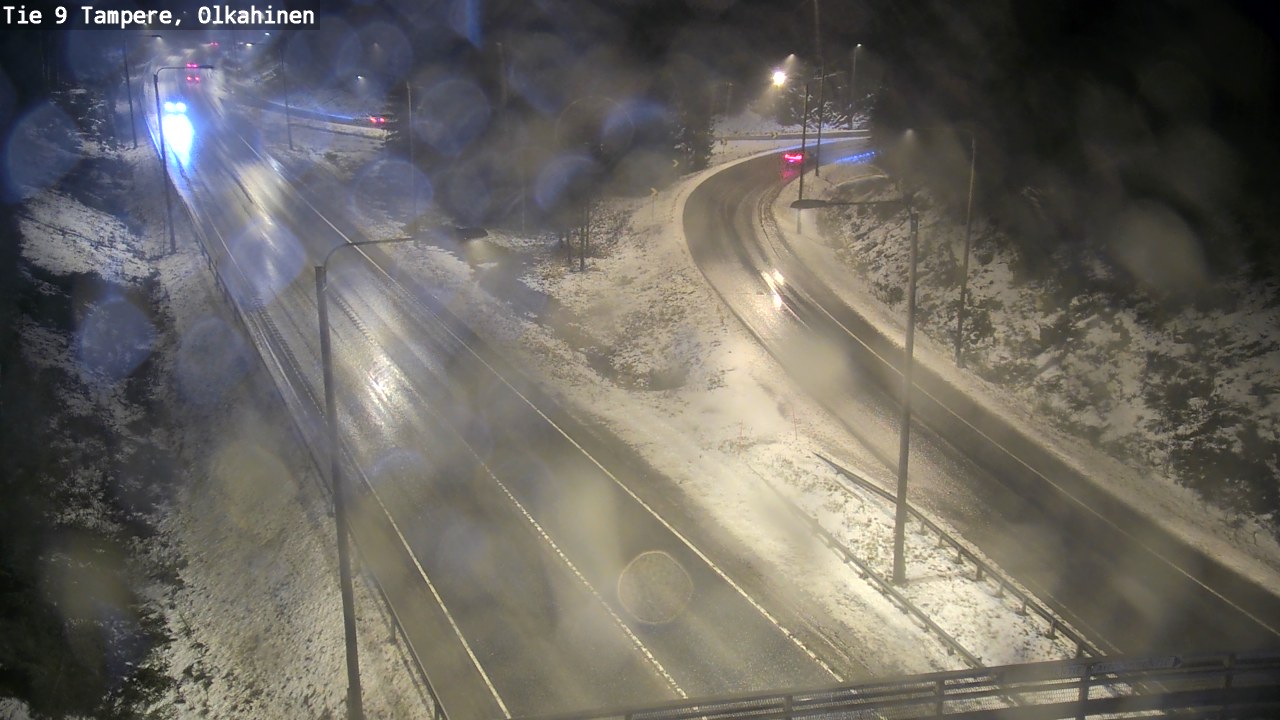 Weather Camera Image Väg 9 Tammerfors, Olkahinen, Tampere, Pirkanmaa