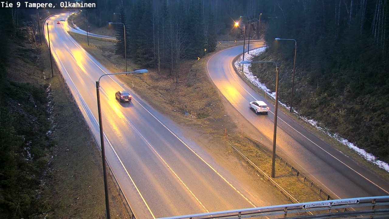 Weather Camera Image Road 9 Tampere, Olkahinen, Tampere, Pirkanmaa