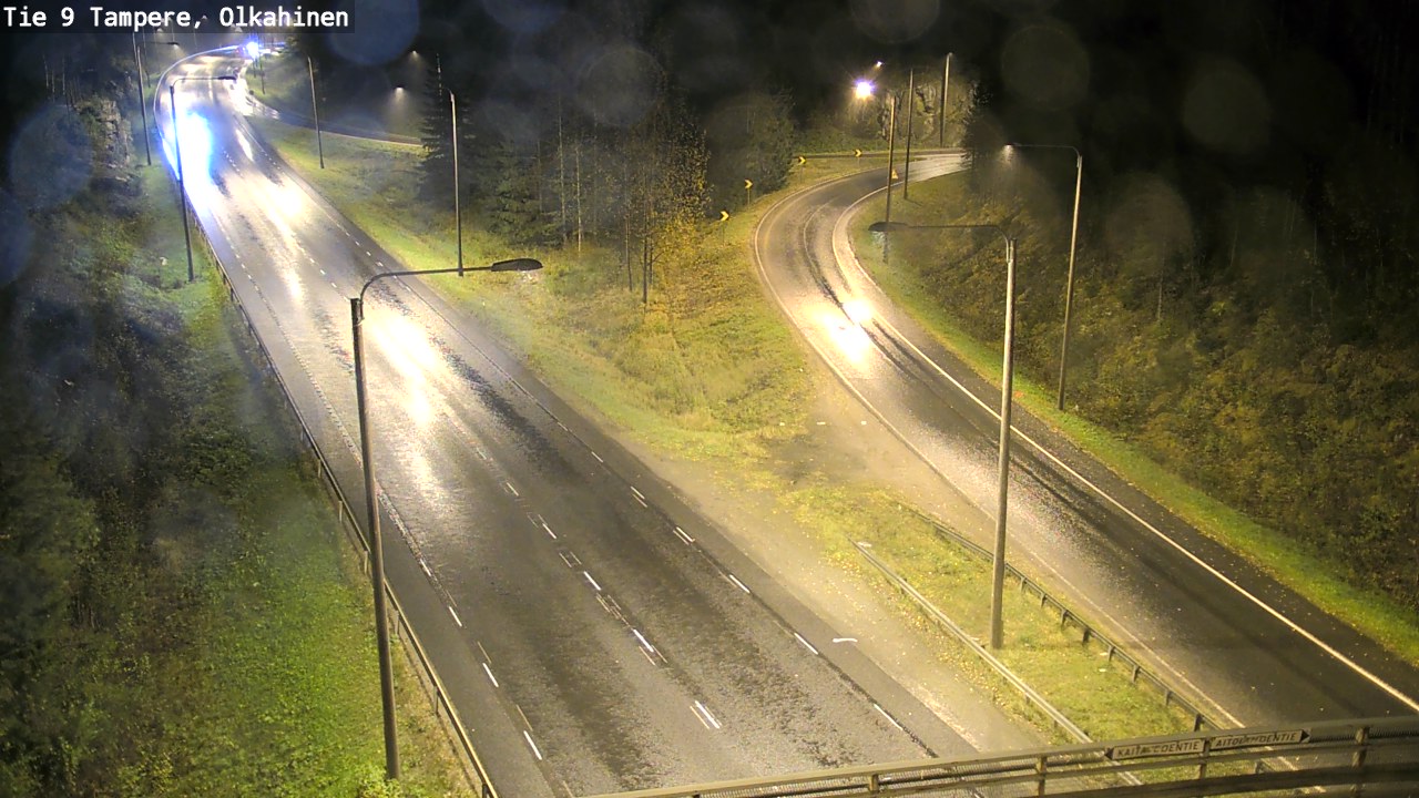 Weather Camera Image Road 9 Tampere, Olkahinen, Tampere, Pirkanmaa