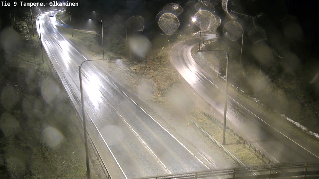 Weather Camera Image Road 9 Tampere, Olkahinen, Tampere, Pirkanmaa
