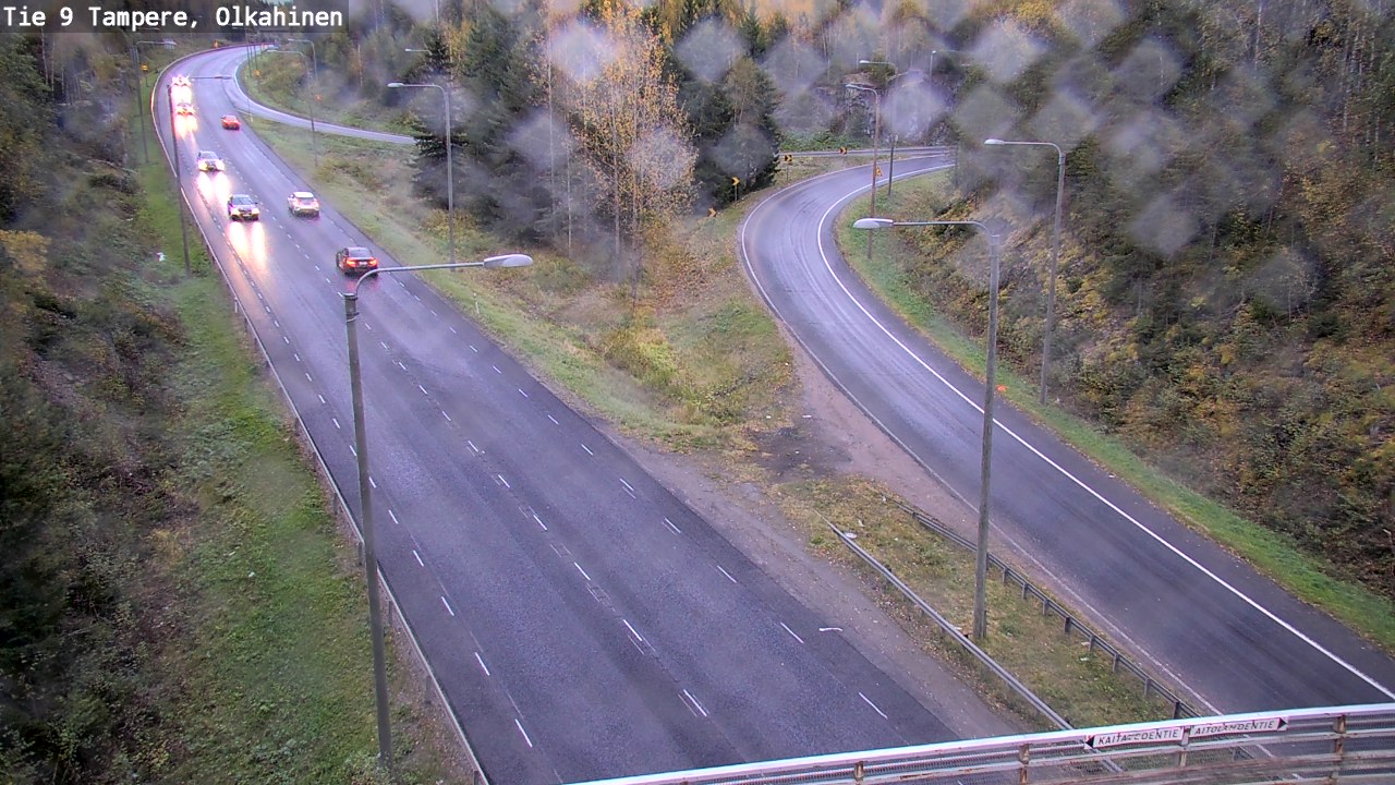 Weather Camera Image Road 9 Tampere, Olkahinen, Tampere, Pirkanmaa