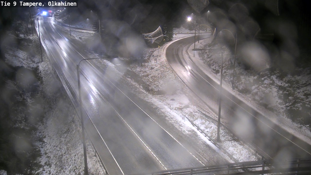 Weather Camera Image Väg 9 Tammerfors, Olkahinen, Tampere, Pirkanmaa