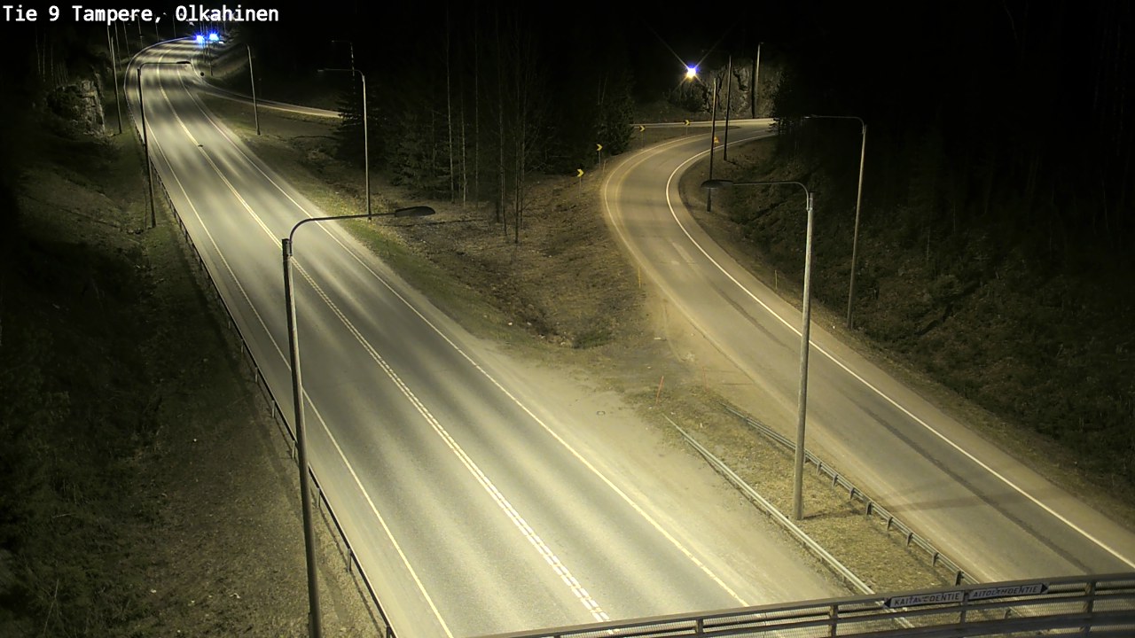 Weather Camera Image Road 9 Tampere, Olkahinen, Tampere, Pirkanmaa