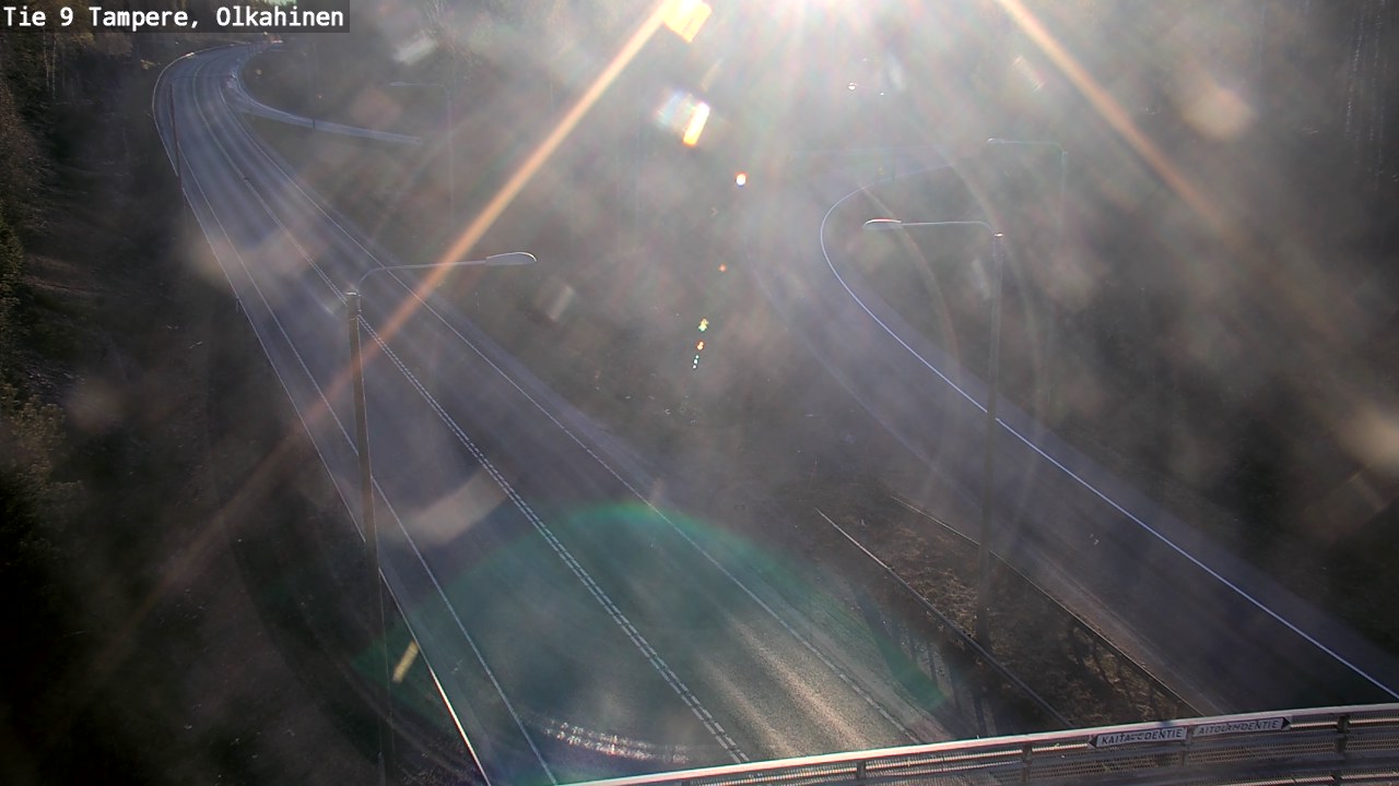 Weather Camera Image Road 9 Tampere, Olkahinen, Tampere, Pirkanmaa